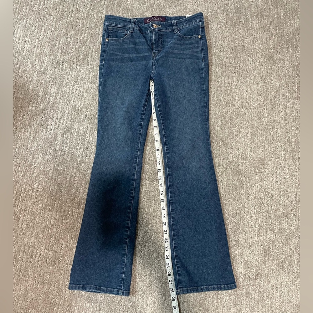 Gloria Vanderbilt Dark Blue Flare Jeans